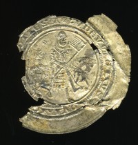 Рис. 2 - Брактеат Людвигa III (1172 - 1190). Государственный Эрмитаж