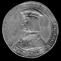 Рис. 17 «Цвиттергульдинер» Фердинанда 1522 г. (оборотная сторона). Собрание Государственного Эрмитажа (Отдел Нумизматики)